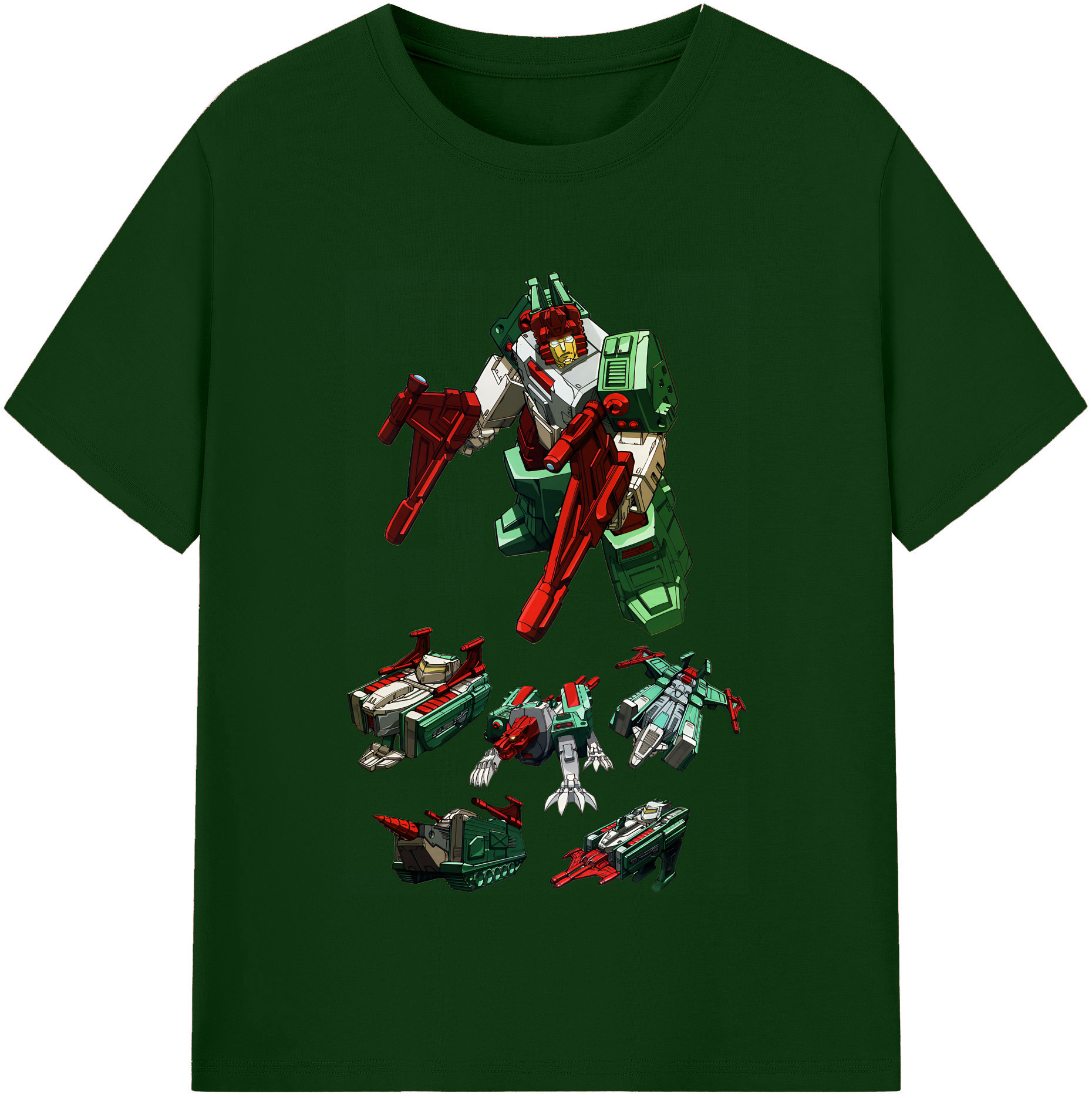 （画像用） Transformers トランスフォーマー 綿100％半袖Tシャツ（フロントプリント）